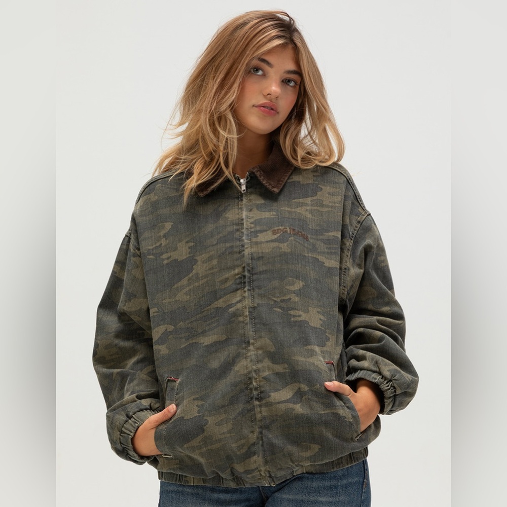 BDG Dex printed canvas workwear jacket - Picture 5 of 11